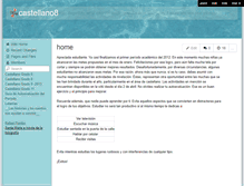 Tablet Screenshot of castellano8.wikispaces.com