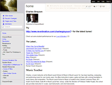 Tablet Screenshot of graysonmusic.wikispaces.com