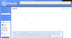 Desktop Screenshot of dhpedia.wikispaces.com