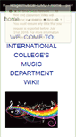 Mobile Screenshot of letsgetmusical-icmd.wikispaces.com