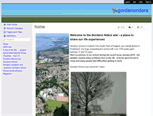 Tablet Screenshot of gordanondera.wikispaces.com