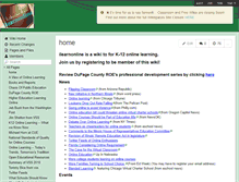 Tablet Screenshot of ilearnonline.wikispaces.com