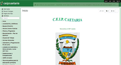 Desktop Screenshot of ceipcaetaria.wikispaces.com