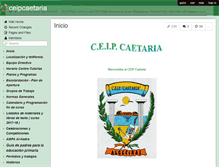 Tablet Screenshot of ceipcaetaria.wikispaces.com