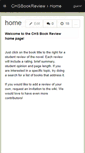 Mobile Screenshot of chsbookreview.wikispaces.com