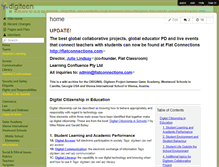 Tablet Screenshot of digiteen.wikispaces.com
