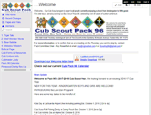 Tablet Screenshot of cubpack96.wikispaces.com