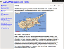 Tablet Screenshot of cyprusmediascenario-north.wikispaces.com