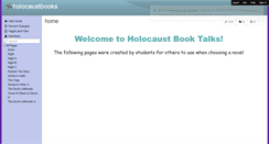 Desktop Screenshot of holocaustbooks.wikispaces.com
