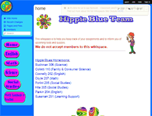 Tablet Screenshot of hippieblues.wikispaces.com