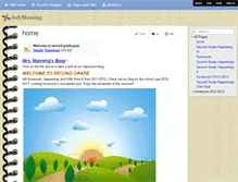 Tablet Screenshot of judymanning.wikispaces.com