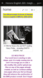 Mobile Screenshot of iskshonorsenglish220.wikispaces.com