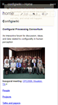 Mobile Screenshot of configiwiki.wikispaces.com