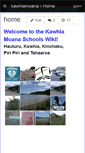 Mobile Screenshot of kawhiamoana.wikispaces.com
