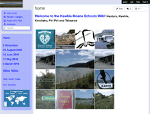 Tablet Screenshot of kawhiamoana.wikispaces.com