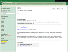 Tablet Screenshot of lin200-09f.wikispaces.com