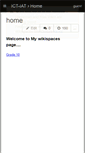 Mobile Screenshot of ict-iat.wikispaces.com