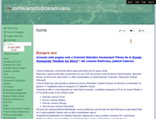 Tablet Screenshot of comisiametodicaradovanu.wikispaces.com