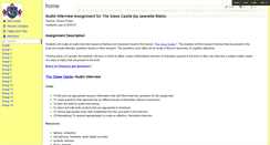 Desktop Screenshot of lccgr9english.wikispaces.com