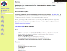 Tablet Screenshot of lccgr9english.wikispaces.com