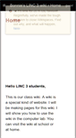 Mobile Screenshot of linc3.wikispaces.com