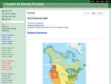 Tablet Screenshot of clustermsocialstudies.wikispaces.com