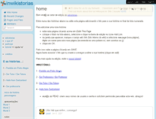 Tablet Screenshot of inwikistorias.wikispaces.com