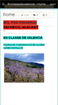 Mobile Screenshot of enclassedevalencia.wikispaces.com