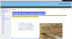 Desktop Screenshot of hamptoncivics.wikispaces.com