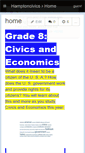 Mobile Screenshot of hamptoncivics.wikispaces.com