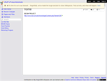 Tablet Screenshot of begin2008.wikispaces.com