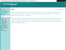 Tablet Screenshot of 2011period6group4.wikispaces.com