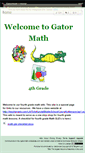 Mobile Screenshot of gatormath.wikispaces.com