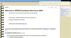 Desktop Screenshot of jppssprometheanresources.wikispaces.com
