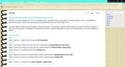Desktop Screenshot of macliterature2011.wikispaces.com