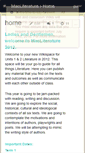 Mobile Screenshot of macliterature2011.wikispaces.com