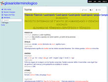 Tablet Screenshot of glosarioterminologico.wikispaces.com
