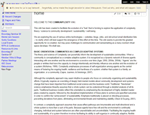 Tablet Screenshot of communiplexity.wikispaces.com