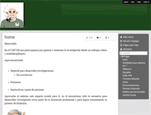 Tablet Screenshot of jovenesinvestigadorescmuch.wikispaces.com