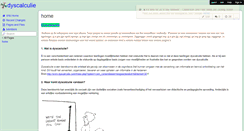 Desktop Screenshot of dyscalculie.wikispaces.com