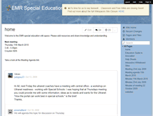 Tablet Screenshot of emrspecialed.wikispaces.com