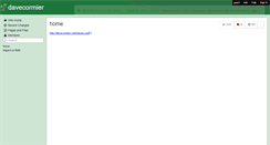 Desktop Screenshot of davecormier.wikispaces.com
