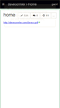 Mobile Screenshot of davecormier.wikispaces.com