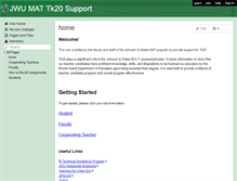 Tablet Screenshot of jwumat.wikispaces.com