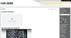 Desktop Screenshot of flairandsquare.wikispaces.com