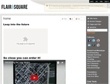 Tablet Screenshot of flairandsquare.wikispaces.com