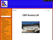 Tablet Screenshot of kontxaiktbaliabideak.wikispaces.com