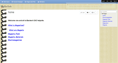 Desktop Screenshot of electech.wikispaces.com