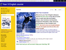 Tablet Screenshot of 9eng.wikispaces.com