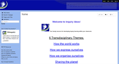 Desktop Screenshot of inquiryideas.wikispaces.com